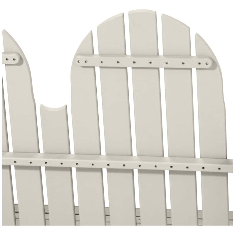 Hanniford Poly Adirondack 50 Inch Porch Swing