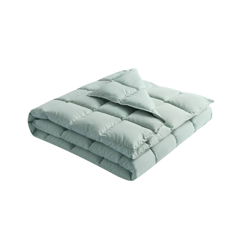 Water and Stain Resistant Bacteria Inhibiting Throw Blanket, 50" x 70" - Sage