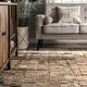 preview thumbnail 6 of 4, Nuloom Contemporary Abstract Lilly Area Rug
