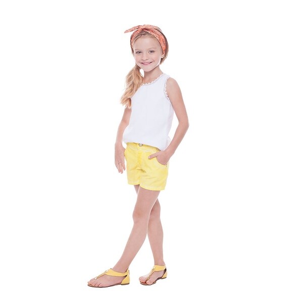 Pulla Bulla Toddler Girls' Solid Shorts