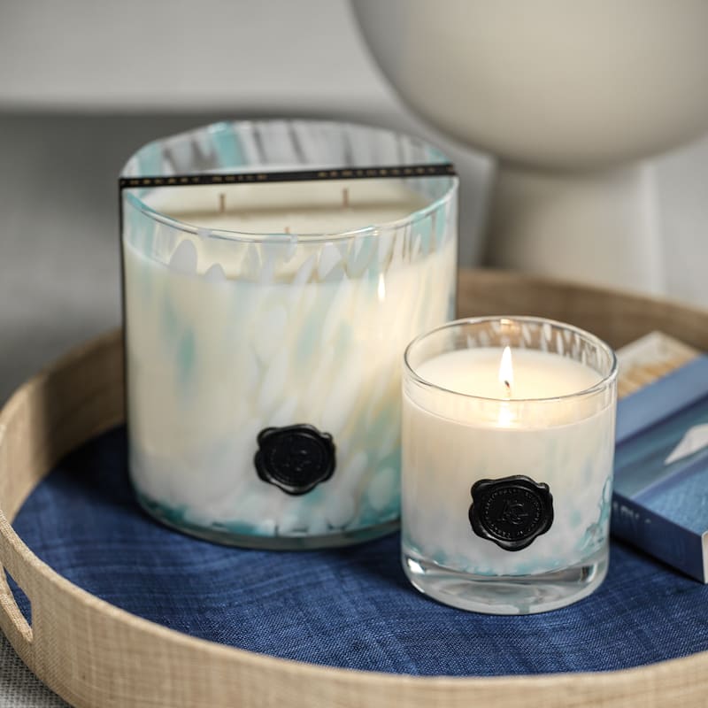 AG Opal Glass Candle Jar in Gift Box, Sunset Beach