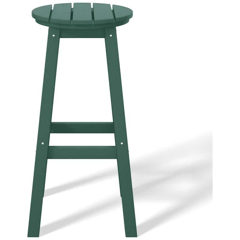 Laguna Hdpe All Weather Outdoor Patio 29" Round Bar Stool