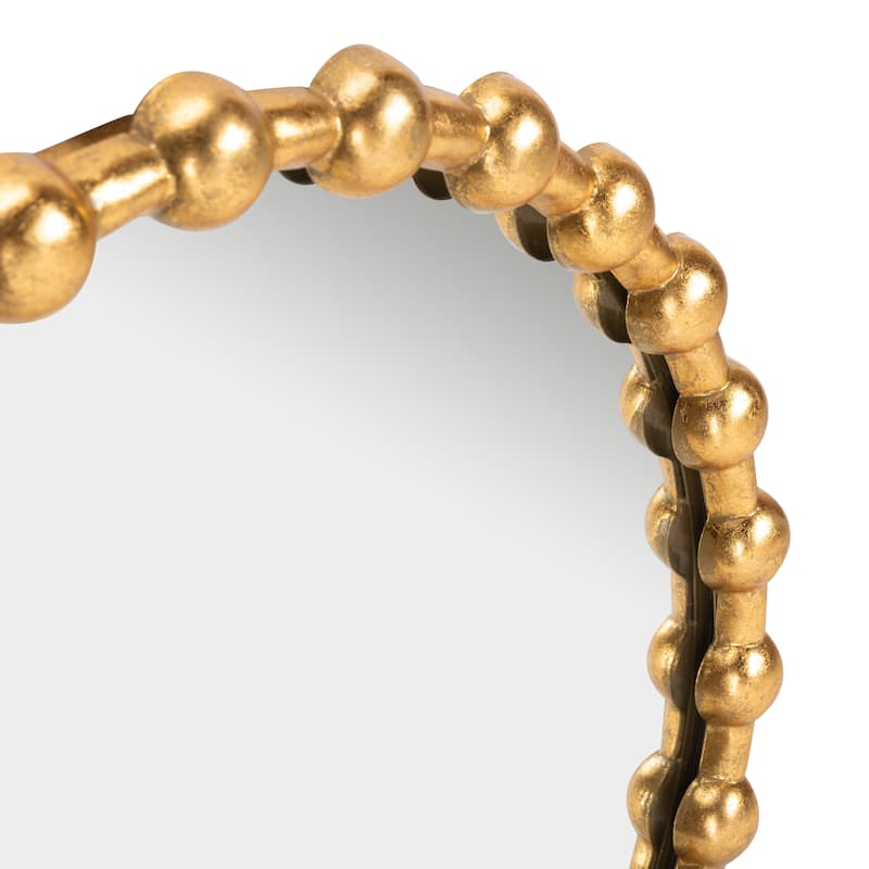 SAFAVIEH Eden Gold 25-inch Round Decorative Mirror - 25" x 25" x 1.8"