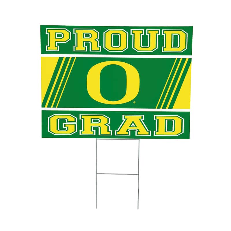 University of Oregon 24" x 18" Graduation Coroplast Outdoor Yard Sign