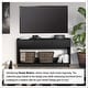 preview thumbnail 11 of 41, Prepac Simply Modern 60.25" W Entryway Table, Narrow Console Table with 3 Drawers, Media Console Table with Storage