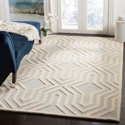 SAFAVIEH Handmade Cambridge Mersiha Modern Wool Rug