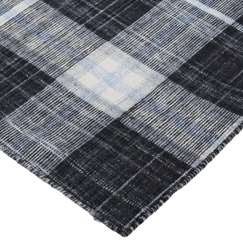 Grand Bazaar Celano Hand Woven Solid Modern Area Rug