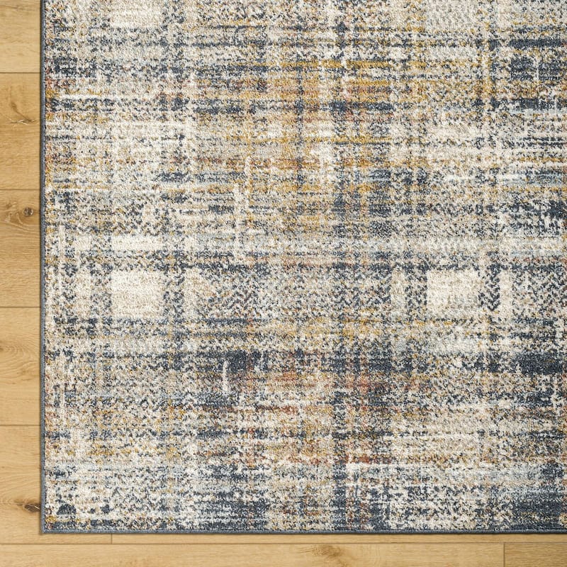 Livabliss Modern & Contemporary Beckham Checkered Area Rug