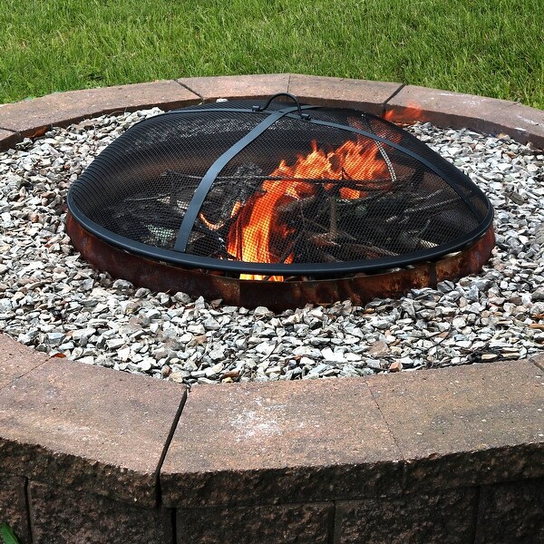 40 inch fire pit screen