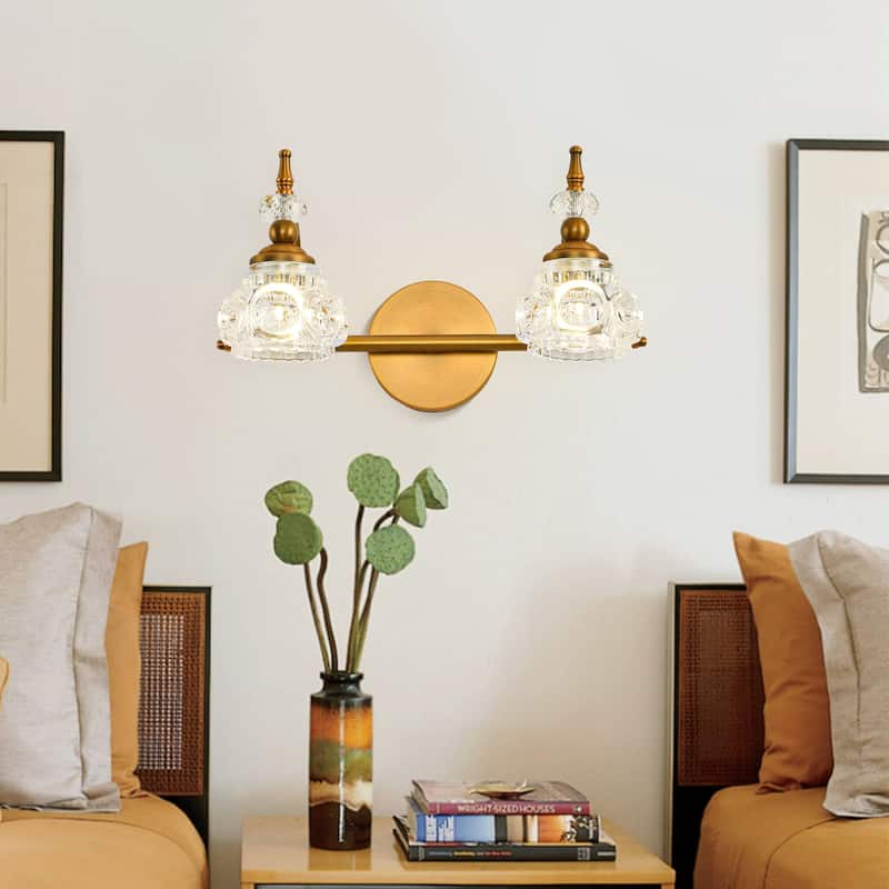 Modern Vintage 2/3- Lights Bathroom Vanity Light Wall Sconces