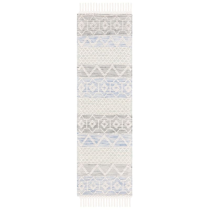 SAFAVIEH Handmade Natura Tobea Fringe Wool Rug