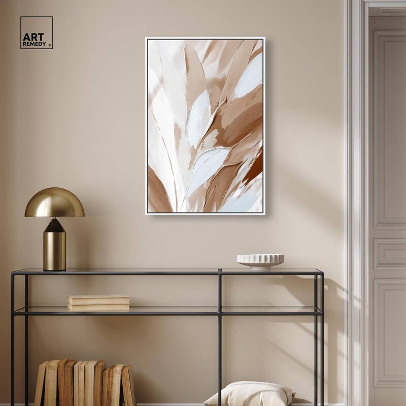 Fawn and Frost II Canvas by Art Remedy