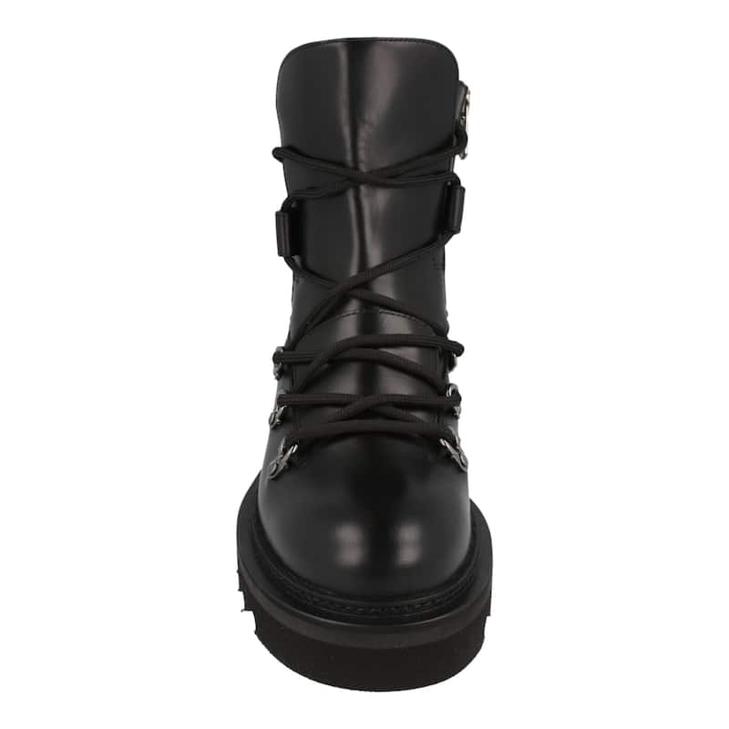 Ferragamo Elimo Lace-Up Leather Boots