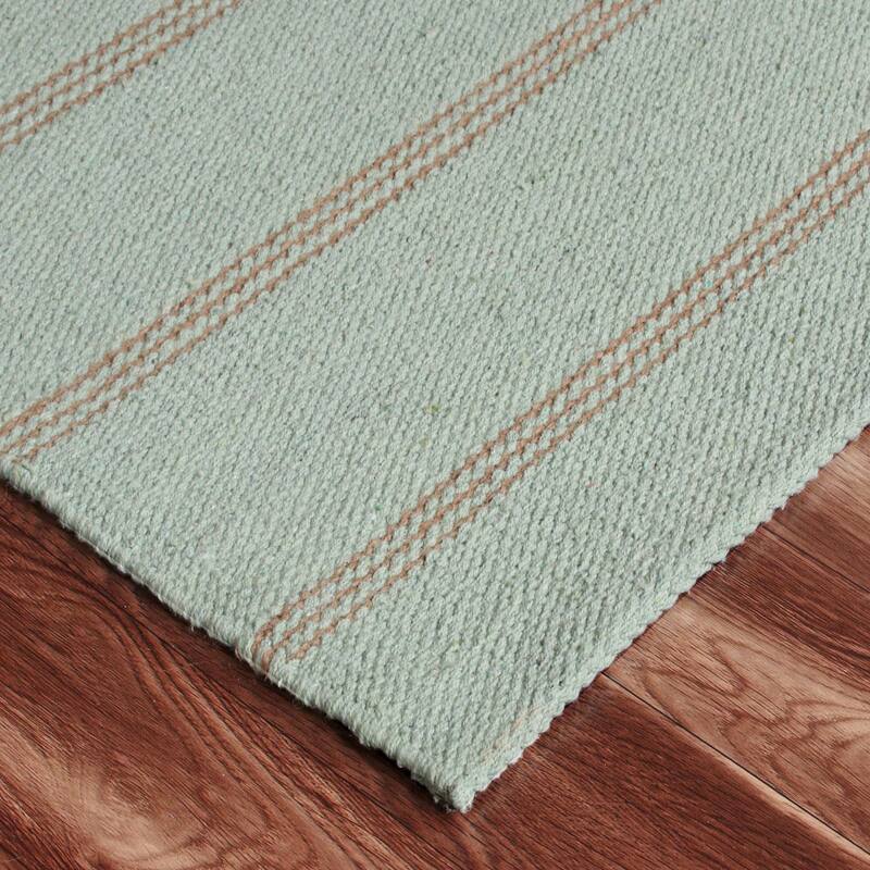 Sevita Striped Jute Area Rug