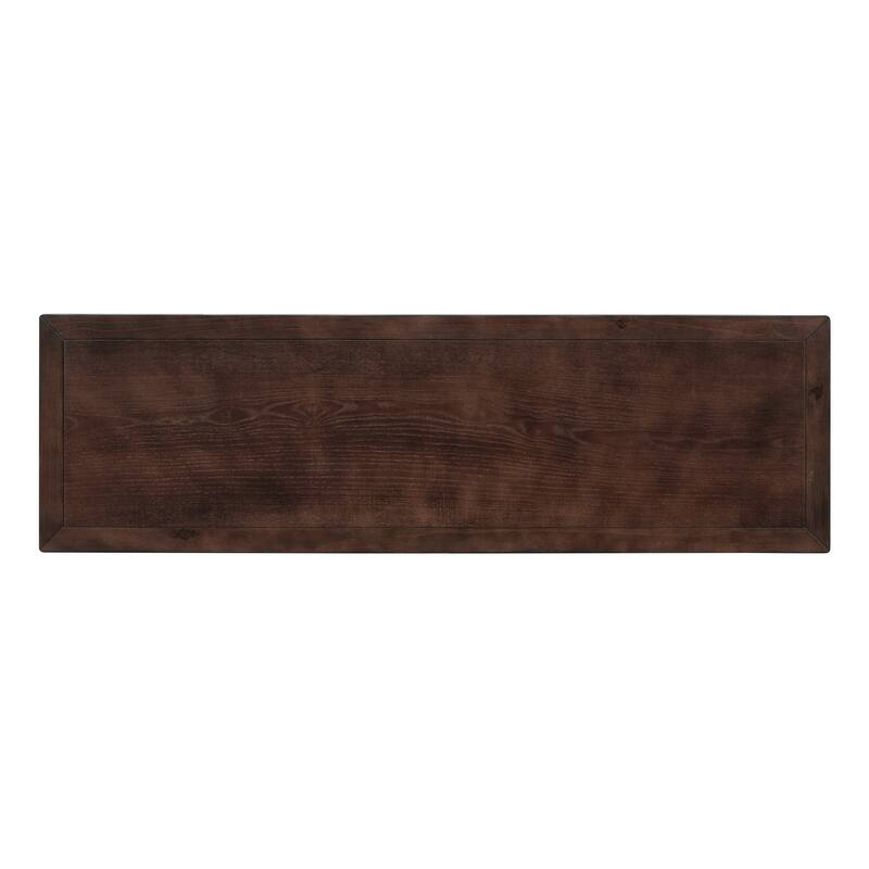 Espresso Sideboard Buffet Cabinet Coffee Bar Cupboard Console Table