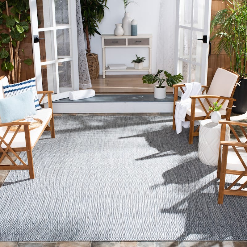 SAFAVIEH Courtyard Carolann Indoor/ Outdoor Waterproof Patio Backyard Rug