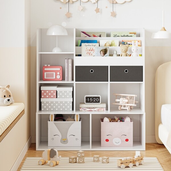 47.8in Kids Bookshelf with Drawers - On Sale - buybuy BABY