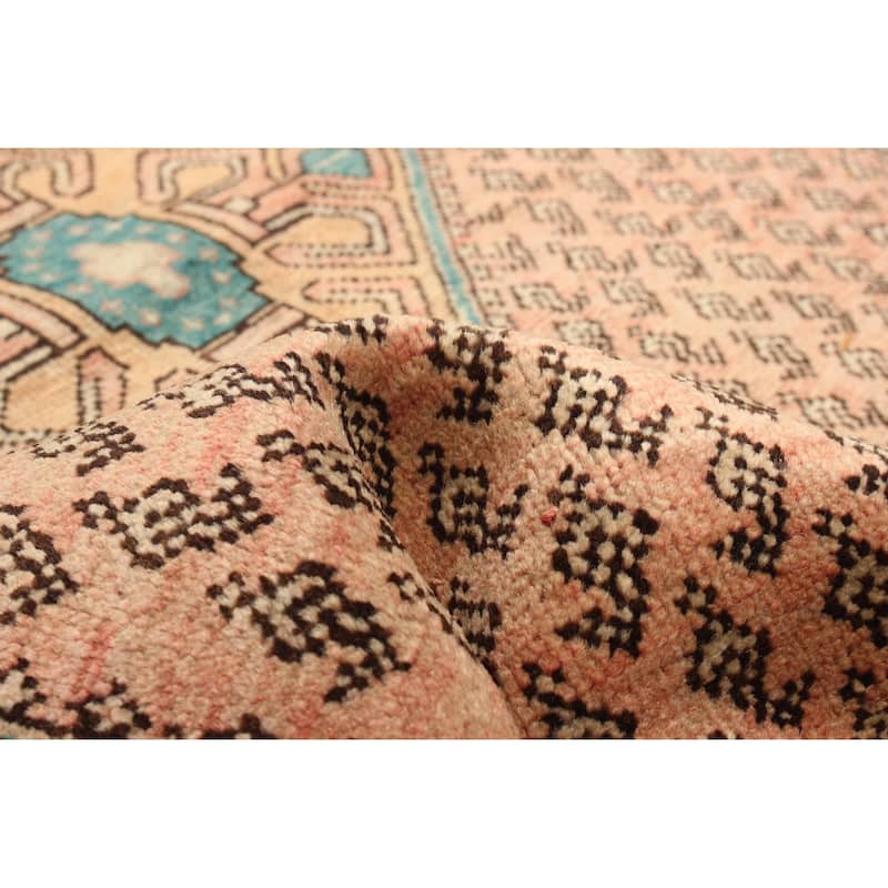 ECARPETGALLERY Hand-knotted Andelz Copper Wool Rug - 2'9 x 9'0