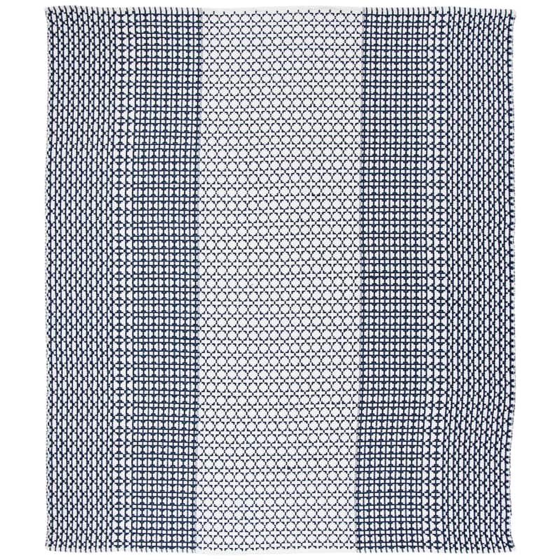 SAFAVIEH Handmade Flatweave Montauk Andrianna Casual Cotton Rug