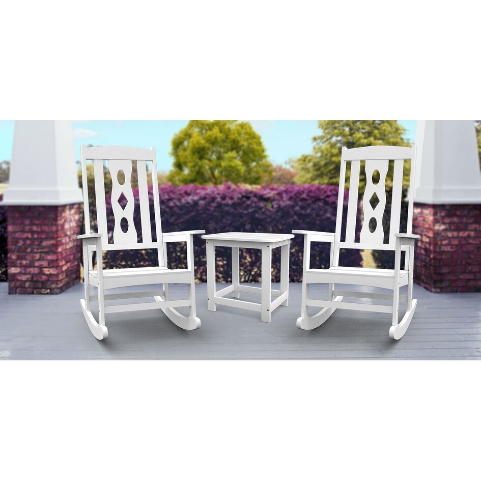 Polyteak top rocking chair