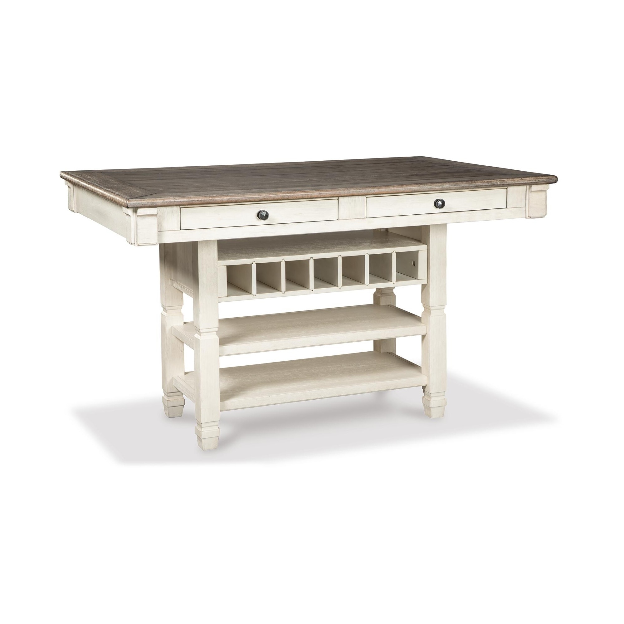 Signature Design by Ashley Bolanburg White/Brown 5-piece Dining Set