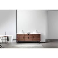 Buy Walnut Finish Bathroom Cabinets Storage Online At Overstock Our Best Bathroom Furniture Deals