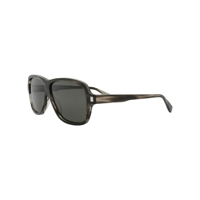 Saint Laurent Aviator-Frame Recycled Acetate Sunglasses