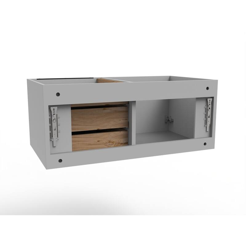 Alpine 36" Wall Mounted Bathroom Vanity (Base Only)