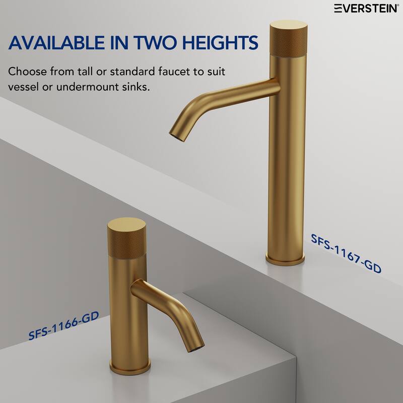 Modern Single Hole Bathroom Faucet,Deck Mount Sink Faucet