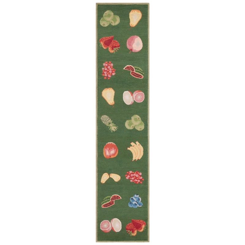 SAFAVIEH Handmade Chelsea Sefkije French Country Fruit Wool Rug