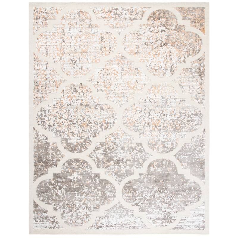 SAFAVIEH Handmade Artistry Pinka Damask Trellis Wool Rug