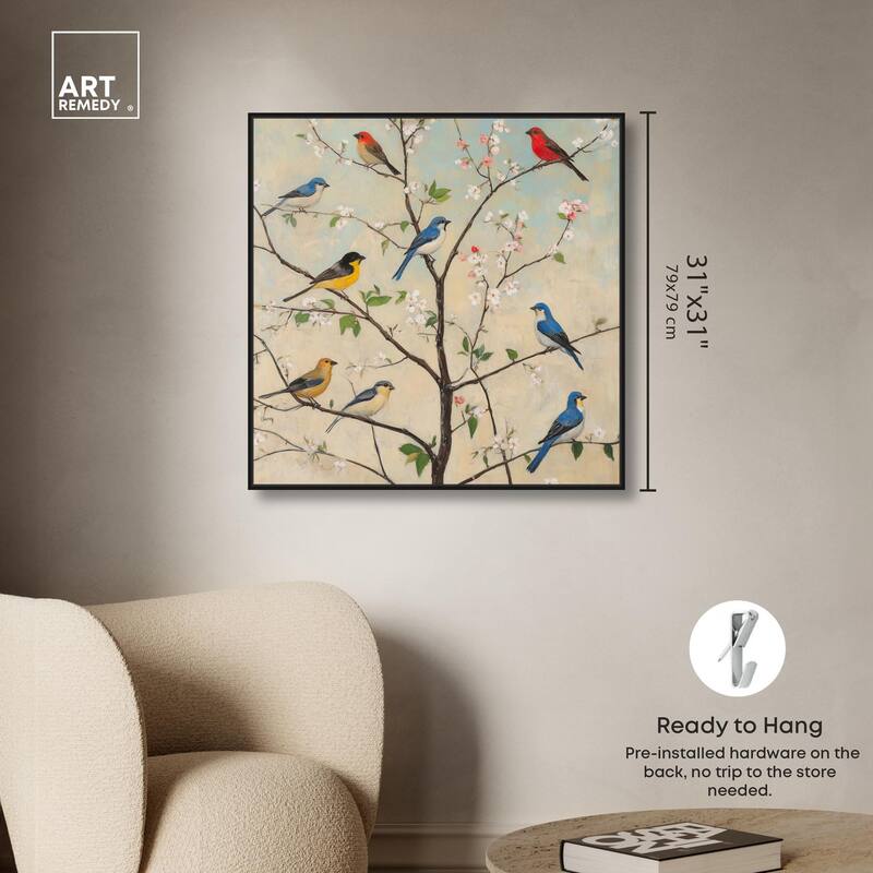 Arboreal Aria I Canvas by Art Remedy