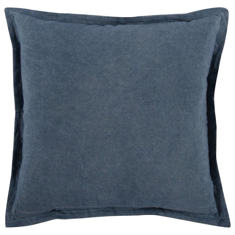 Amy Linen 22-inch Square Throw Pillow, by Kosas Home