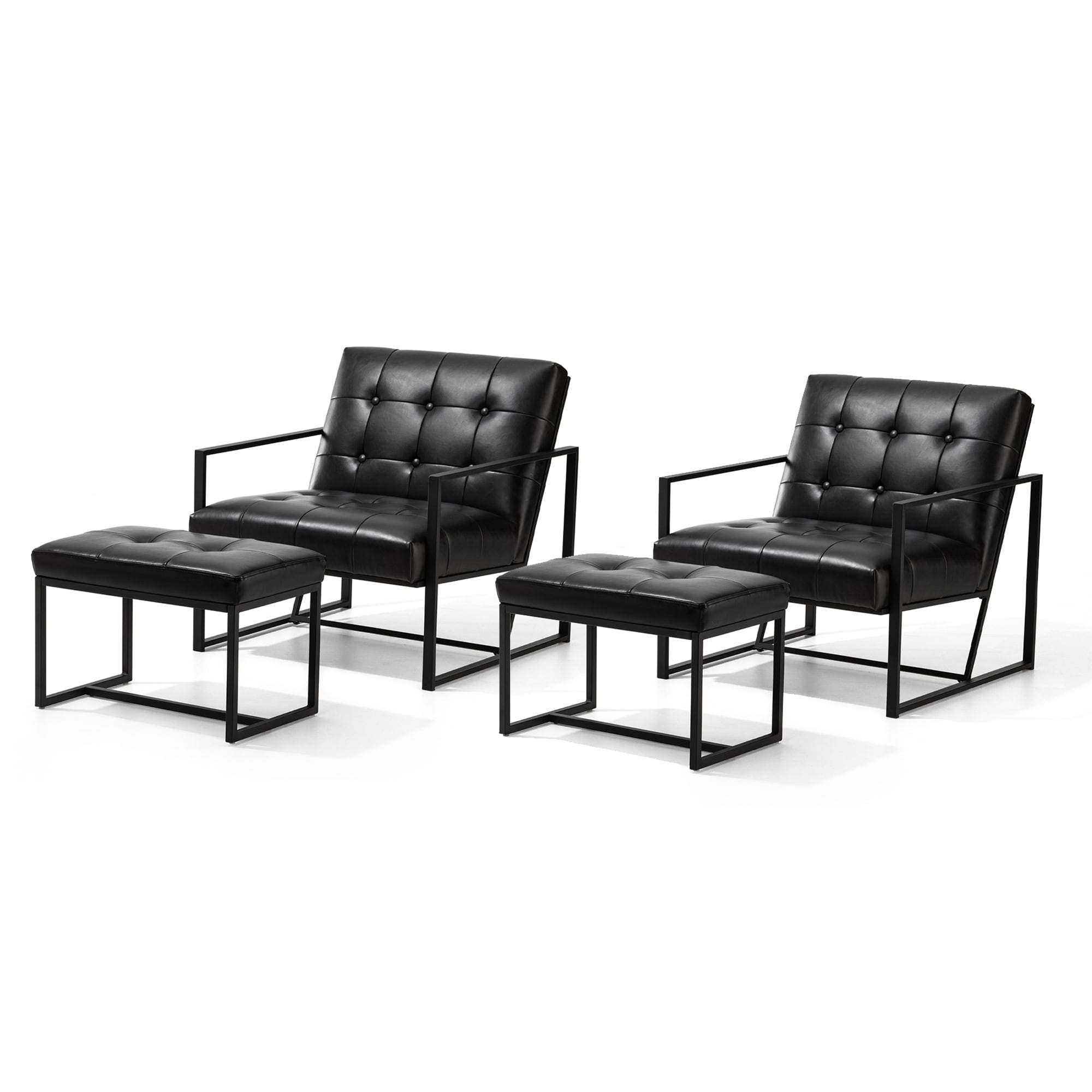 Anton bonded leather sales reclining leather armchair