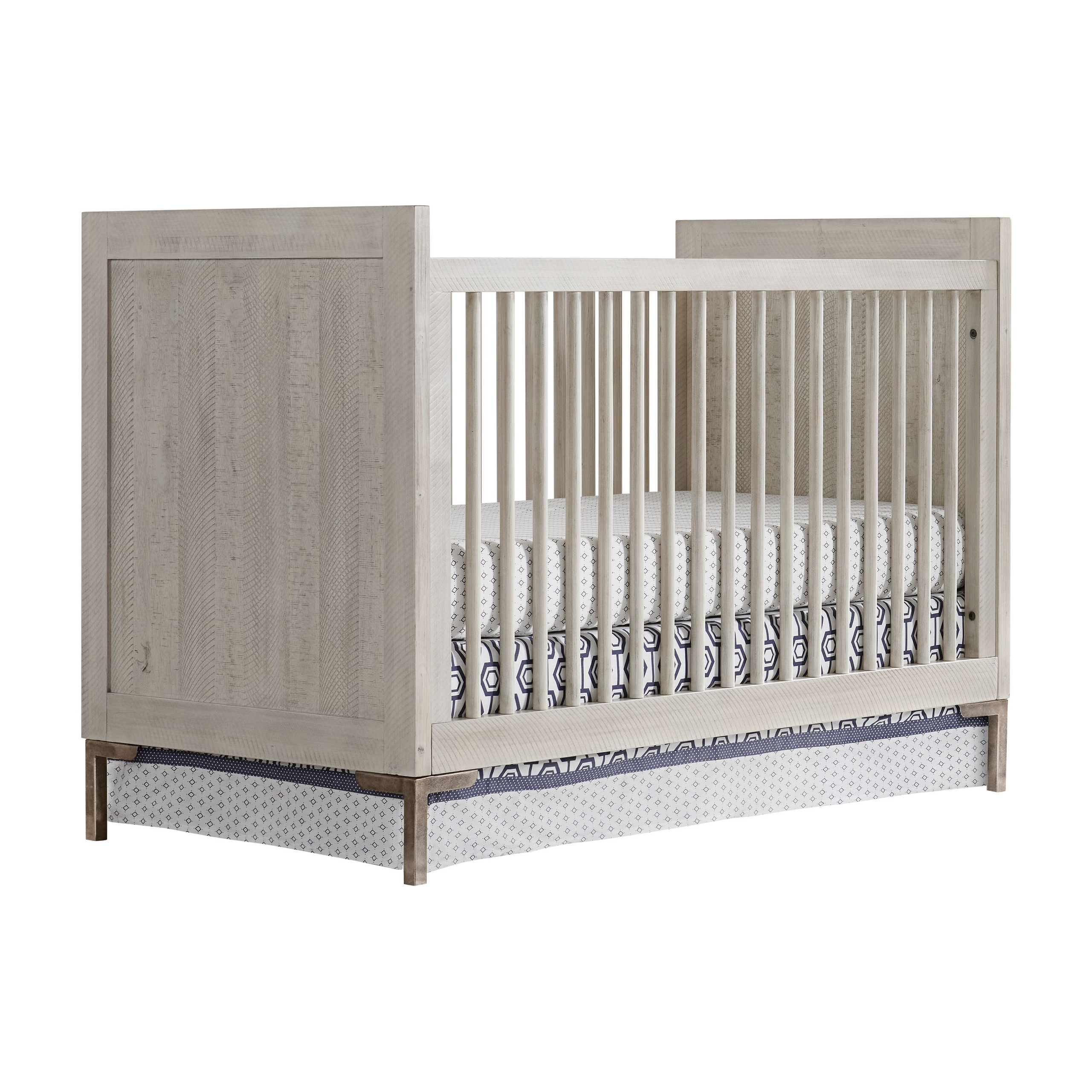 Grey modern crib cheap