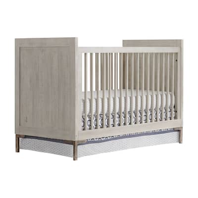 Beck 55" Wide Modern Cottage Crib, Willow Gray