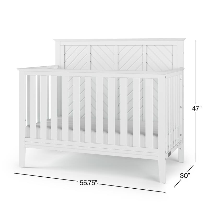 Child Craft Atwood 4-in-1 Convertible Baby Crib - N/A