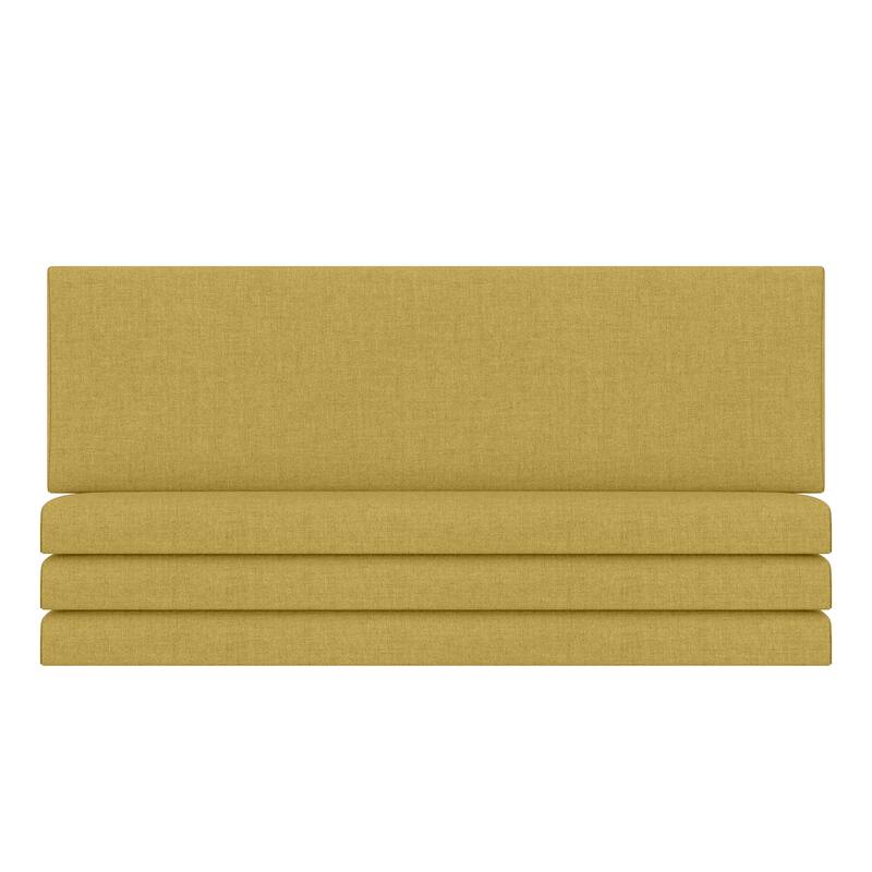 Jaxx Panelist Modern Padded Headboard - Set of 4 Wall Mounted Panels