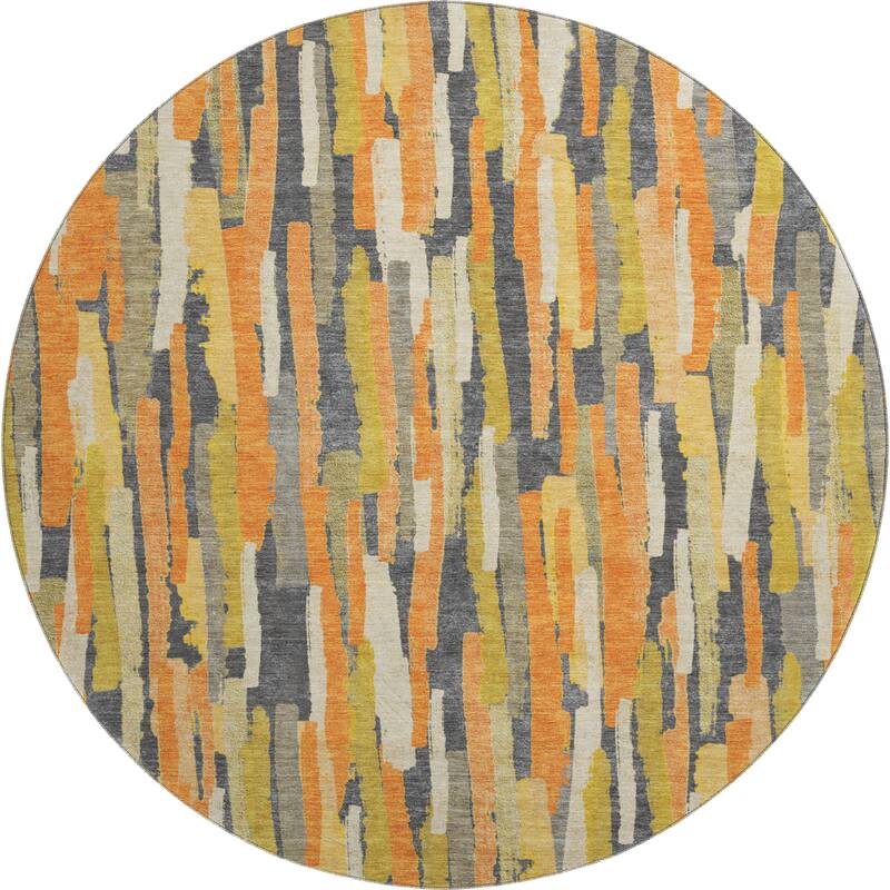 Premium Washable Super Soft Global Stripes Mayfield Rug