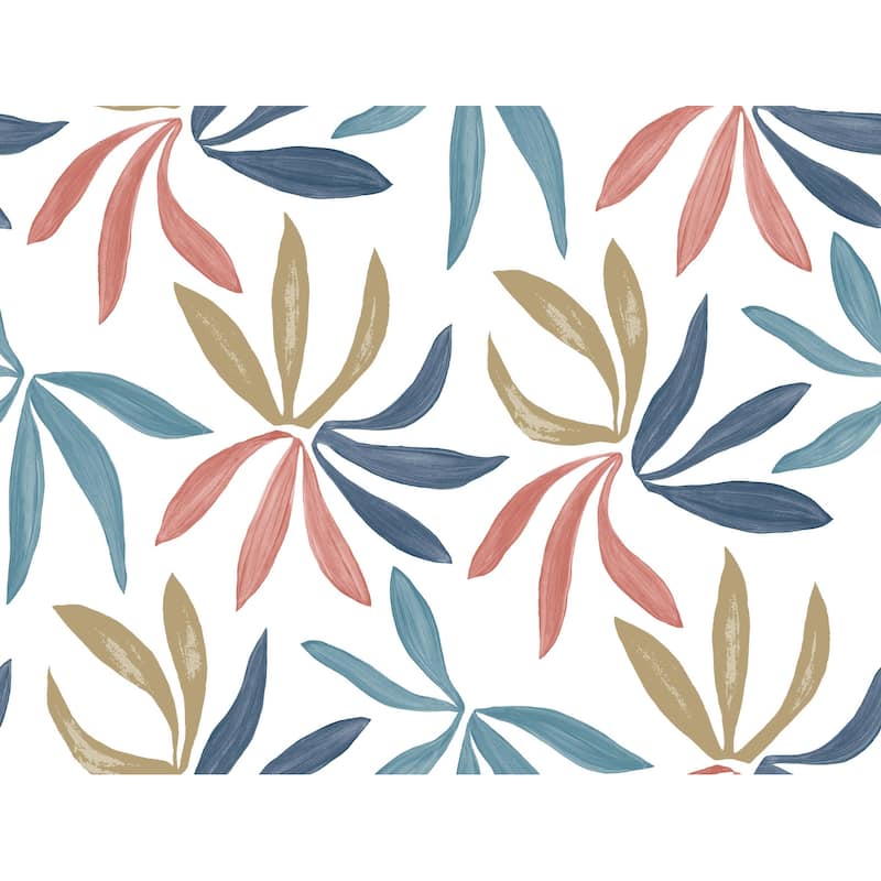 York Wallcoverings Little Garden Multicolor Wallpaper