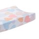 preview thumbnail 3 of 4, Bedtime Originals Rainbow Hearts Pink/Purple Baby/Infant Changing Pad Cover