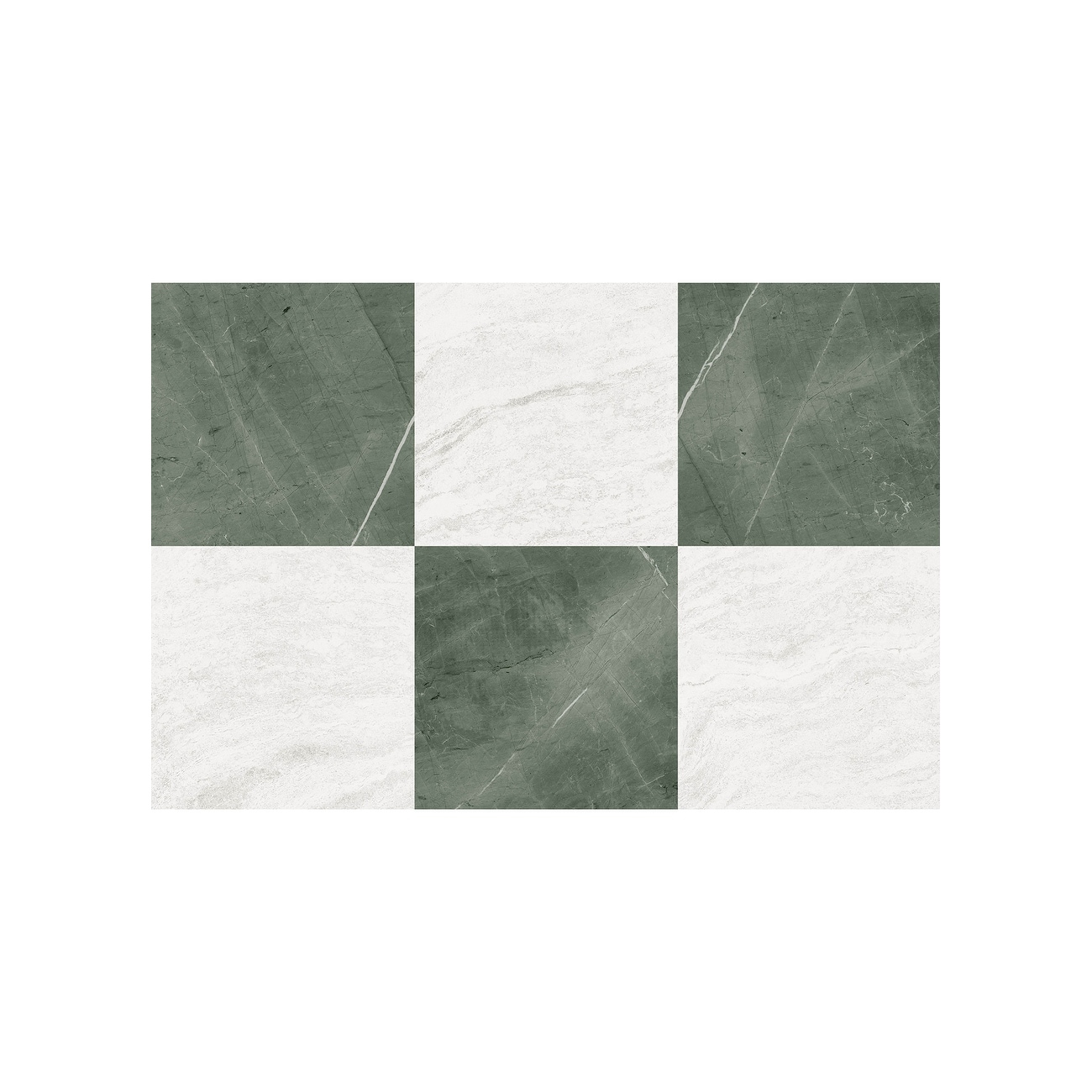 Chris Loves Julia x FloorPops Bonneville Jade Peel and Stick Floor Tiles