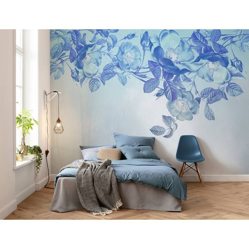 Komar Blue Aura Wall Mural Bed Bath & Beyond 36187296
