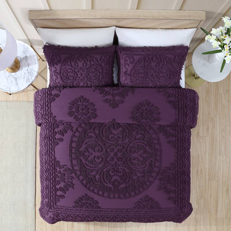 Medallion Chenille Bedspread.
