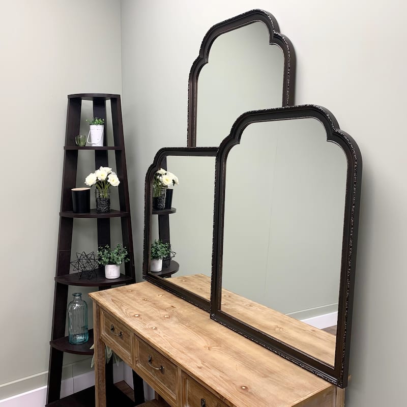 Blair Framed Vanity Mirror - Clover Cathedral - 24.6x32.6