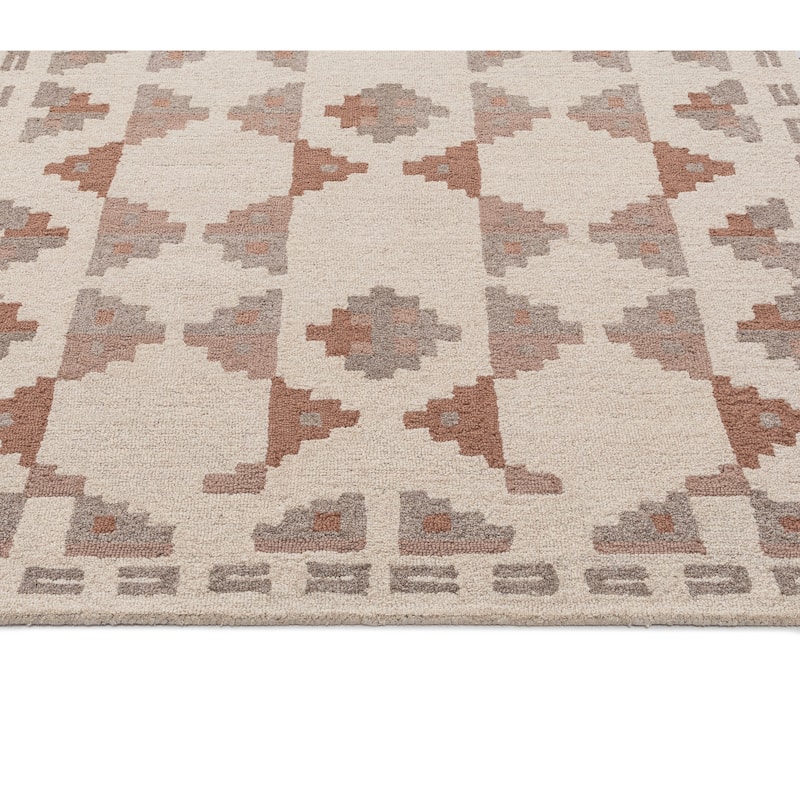 Terra by Obeetee Freya Annika Neutral Rug