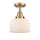 Option Brushed Brass / Matte White