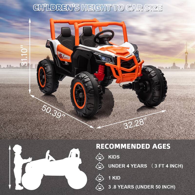Ride Car Toy with Bluetooth Audio