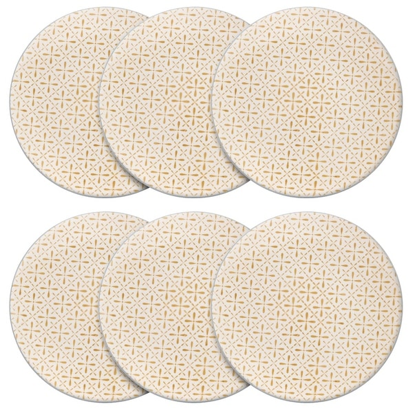 Pfaltzgraff Geo Honey 7.5IN Padprint Salad Plate (Set of 6). Opens flyout.