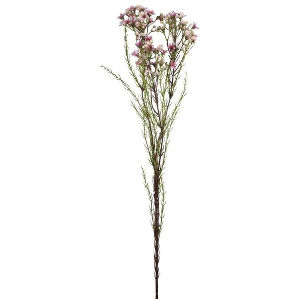 Pink Wax Flower Stem Artificial Flower Bed Bath & Beyond 36879382
